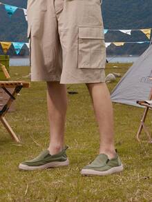 CAMEL CROWN Men's Slip-On Athletic Shoes, Lightweight Breathable Mesh Upper Provides Barefoot-Like Comfort, Water-Resistant Heel And Non-Slip Rubber Outsole