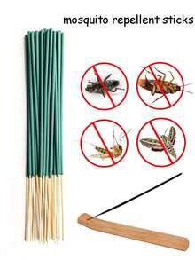 90 que đuổi muỗi tinh dầu sả, hương thơm thảo mộc lâu dài, kèm hộp đựng hương, làm bằng gỗ nhân tạo, có thể dùng tại nhà, khi cắm trại, tập yoga, làm quà tặng ngày lễ. - Nhiều màu - Xem 2