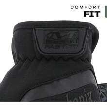 Mechanix Wear: FastFit - Guantes tácticos con puño elástico para un ajuste , guantes de trabajo con agarre flexible para múltiples usos, guantes de  duraderos con visualización táctil para hombres (negro, S) - 2X Grande - Ver 4