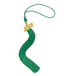 Graduation Solid Color Tassel With Gold Date Charm,Graduation Tassel With 2026 Year Charm For Graduation Cap,2026 Tassel Graduation,Graduation Cap Tassel,Tassel With 2026 Year Charm Ceremonies Accessories For Graduates,Available In A Variety Of Colors,Elegant Gold Tassel 2026 Charm Graduation Accessory For Party Celebrations - 翠綠色 - 查看 6