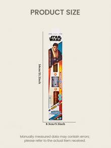 Hasbro 星球大战光剑（乔尔·方达绝地武士款）| 官方授权，ABS塑料材质，配件齐全，圣诞节/生日礼物，带声光效果的可伸缩收藏玩具，星球大战 - 彩色 - 查看 11