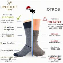 ¡RecomendadoCalcetines hombre, calcetines hombre algodon Premium, Suaves y extremadamente cómodos, Calcetines de vestir delgados, aptos para diabéticos.¡Top de Temporada - b Azul marino , Negro, Beige, Café y Gris - Ver 7