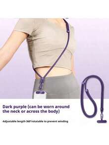 1条编织挂绳，经久耐用，适合户外徒步、旅行、购物，也适合2026年新年、音乐节/婚礼等场合，可防丢防摔，简约时尚，多功能户外手提挂绳带夹子，可作手机壳挂饰，适合作为礼物送给母亲、家人、朋友，生日、节日皆宜，手机挂绳配件，坚固耐用的横向手机挂绳 - 彩色 - 查看 13