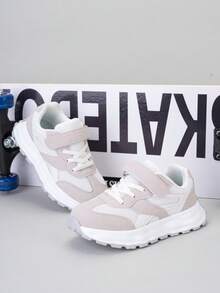 1双男童鞋，2026春秋新款儿童运动鞋，真皮鞋面透气厚底运动鞋，幼儿及大童运动鞋 - 彩色 - 查看 10