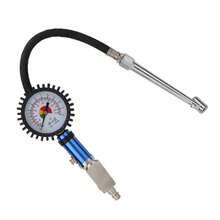 Inflador de Neumáticos Autosujetable de 12 Barras con Manómetro y Conector Rápido de Aire - Multicolor - Ver 4