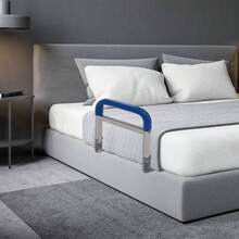 ZHFEISY Bed Safety Rail For Elderly | Adjustable Bedside Assist Handrail With Grab Bar, Provides Support For Getting In/Out Of Bed, Fall Prevention Aid - default - View 1