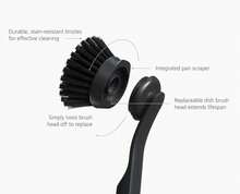 Joseph Joseph SinkTech Dish Brush With Replacement Head, Durable Bristles, Easy To Replace - ColorA - 查看 3