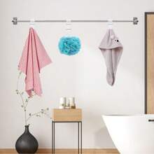 10pcs Radiator Hooks, Radiator Hooks, Towel Rack Heating Hooks, Plastic S-Shaped Hooks, Suitable For All Standard Radiators, Bathroom Hanging Clips, Electric Towel Rack Hooks, Multi-Function Drying Rack Hooks, Towel And Clothing Storage Rack Bathroom Accessories Bathroom Tools