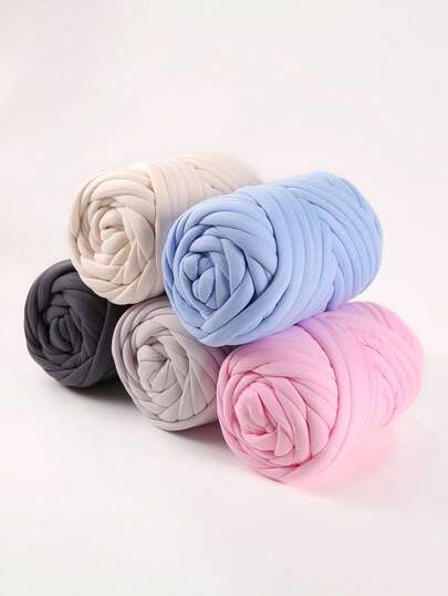 1pc Super Chunky Yarn, Extra Thick & Fluffy Yarn, Suitable For DIY Blanket, Rug, Pillow Making