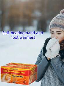 20 piezas/paquete Calentadores de pies en forma de U, autocalentables para otoño/invierno, convenientes para llevar y usar en cualquier momento. Se pueden regalar a padres, amigos y familiares, previenen efectivamente el frío y mantienen el calor durante mucho tiempo. Calentadores portátiles para pies/Body/manos (2 piezas por paquete). - Multicolor - Ver 7