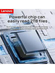Lenovo H204 Card Reader: High-Speed 3.0 Transmission, Powerful Chip, Driverless Plug-And-Play, Lightweight And Compact For Easier Travel. - Black - View 5