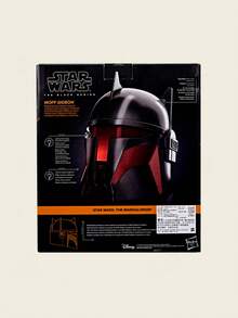 Hasbro 黑标系列 - 莫夫·吉迪恩高级电子头盔，收藏家和粉丝的绝佳礼物，可调节尺寸，角色扮演服装，圣诞节和生日惊喜礼物，内置灯光效果，包含剧集音效，可扭曲你的声音 | 不含电池 - 彩色 - 查看 8