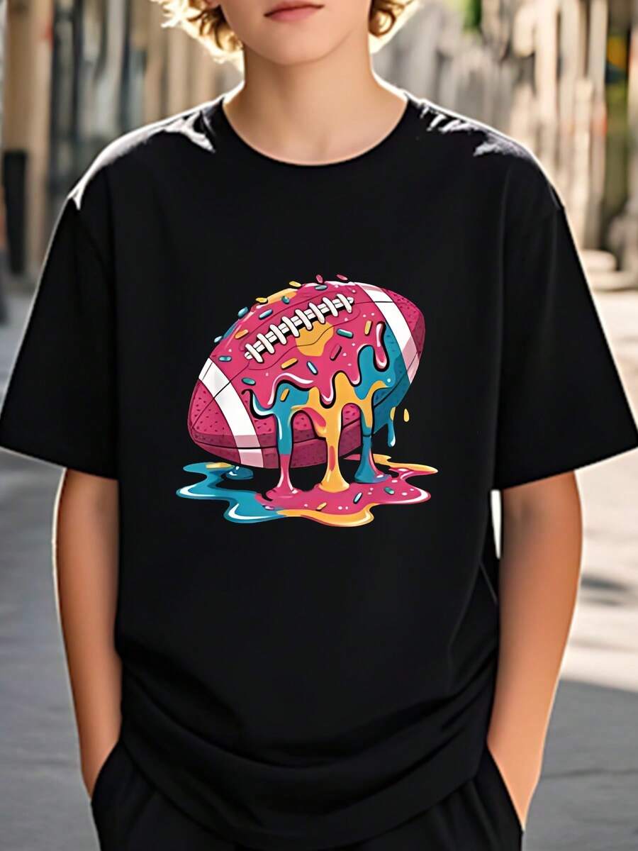 Young Boys T-Shirts - Black - View 1