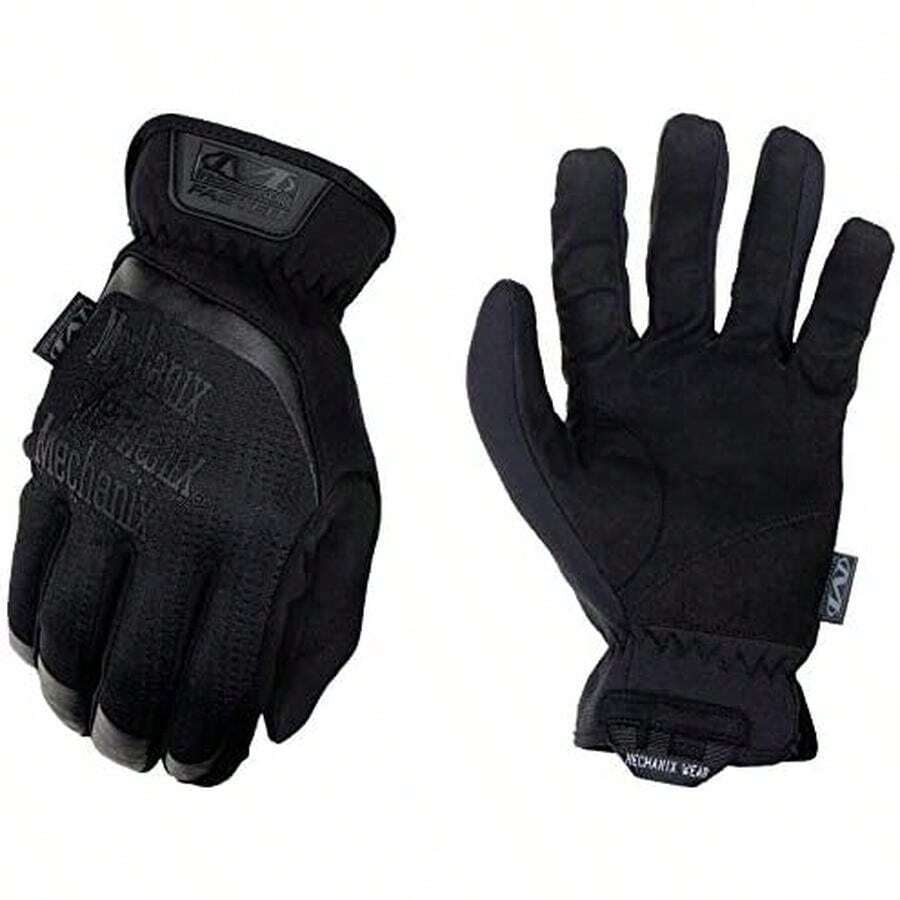 Mechanix Wear: FastFit - Guantes tácticos con puño elástico para un ajuste , guantes de trabajo con agarre flexible para múltiples usos, guantes de  duraderos con visualización táctil para hombres (negro, S) - 2X Grande - Ver 1