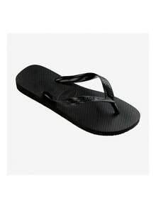Havaianas Infradito Top 4000029 Unisex - Stile Brasiliano, Comfort e Durabilità Garantiti! Disponibili in Blu, Taglie 39/40 a 45/46, Ideali per l'Uso Quotidiano. Dotate di Plantare Testurizzato per un Supporto Imbattibile e Resistenza all'Acqua per Avventure Estive. Perfette per Spiaggia o Città, Offrono Design Semplice ma Elegante. Sperimenta la Combinazione di Qualità e Stile in Ogni Passo, Confort Assicurato per Tutto il Giorno con Materiali di Alta Qualità. 0001-Blanco - nero - Visualizzare 2
