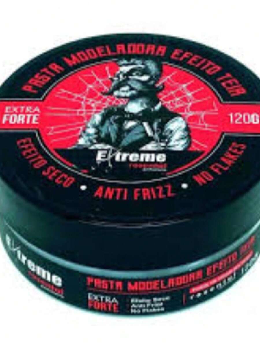 Pomada/Pasta Modeladora Efeito Teia Extra forte - Branco - Visão 1