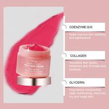 Hoygi Collagen Jelly Cream, Hydrating Moisturizing Firming Delicate Tender Reducing Fine Lines Shrinking Pores Balancing Sebum Water Oil Brightening Facial Skin Improving Dryness Skin Care Cream - Collagen - Xem 6