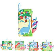 宝宝早教布书 感官尾巴布书 适合学习英语认知动物布书 可悬挂以提高宝宝认知能力