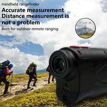 Golf Rangefinder With Slope, 1200 Yards Laser Range Finder Golfing, 7X Magnification, Flag Pole Locking Vibration, Rechargeable Range Finders With Magnet Stripe, Christmas, New Year, Father's Day, Teacher's Day, Grandfather's Day, Grandmother's Day, Idea Gift - Multicolor - View 5