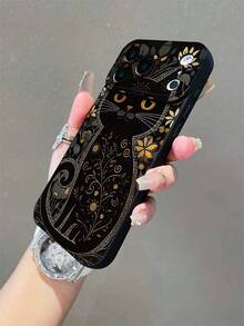 1个极简猫眼亲肤防摔TPU手机壳，兼容 17/17 Pro/17 Pro Max、11、16 Pro Max、16 Pro、16、15 Pro Max、14 Pro Max/Galaxy S25系列 - 黑色 - 查看 3