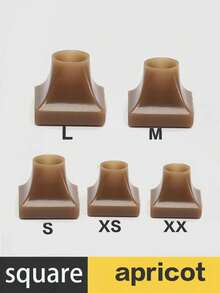 5 Sets High Heel Protectors, Wear-Resistant Quiet Heel Caps, Replacement Accessories For Thin Heels, Black Versatile - One Size Fits All - View 11