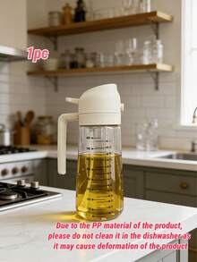 1pc 2-In-1 Spray Bottle, Suitable For Oil, Soy Sauce, Vinegar And Other Liquids. Odorless Nozzle, Even Atomization, Can Be Used For Cooking, Salad Dressing, Marinade, Etc. Suitable For Kitchen Use. It Can Also Be Used For Gardening Watering, Home Cleaning, Home Essentials, Kitchen Essentials, With Random Color (Hand Wash Only) - Multicolor - View 14