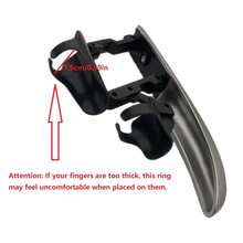 6pcs Retractable Wolf Claw Props - Pop-Up Finger Claws, White PP Material, 3D Cosplay Props, Halloween, Party, Birthday Gag Gifts, Thanksgiving And Christmas Presents - Multicolor - View 6