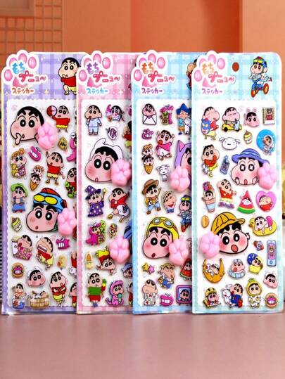 3Dステッカー 子供のスクラップブックやダイアリーに適しています。携帯電話、ノートパソコン、スーツケース、カップ、スケートボード、ノート、ギターなどの装飾にも使えます。日常使い、子供の誕生日プレゼント、入学準備、旅行用品、ティーンルームの装飾に最適です。