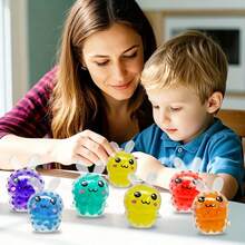 12PCS Easter Bunny Squishy Balls,Easter Gifts Kids,Easter Party Supplies,Squeeze Balls,Easter Basket Stuffers,Party Supplies,Easter Gifts,Easter Toys,Kids Toys,Boy Toys,Classroom Reward Scheme,Toys For Girl,Basket Stuffers,Goodies Bag Fillers,Easter Gifts -Assorted Varieties - 彩色 - 查看 5