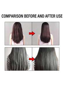 30ml Hair Thickening Spray With Plant-Based Extracts For Thinning Hair - Deep Moisturizing Scalp Treatment Strengthens Roots, Reduces Hair Loss & Boosts Growth For Fuller, Soft Hair,Gifts For Men And Women Suitable For Christmas, Valentine's Day, New Year's Day, Birthdays, Weddings, And Parties,Hair Oil,Makeup,Quick Ship Items,Free Shipping - 黑色 - 查看 2