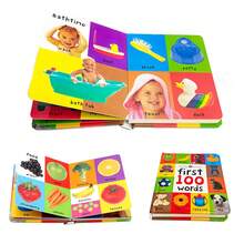 Lachilly 前100个单词——精装硬纸板书，学前教育，早期阅读游戏，普里迪出版社，英语语言发展，儿童幼儿学习材料，教授基础词汇，学习阅读