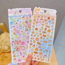 New Fashionable Cute Animal Candy 3D Stickers, Suitable For Decorating Albums, Diaries And Phone Cases - Multicolor - View 3