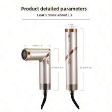 HATTEKERLuxury High-End Five-In-One Hot Air Straightening Comb, With A Foldable Rotating Straightener And Curler. Multi-Functional In One Device, It Is The Perfect Christmas/Thanksgiving Gift For Women. - Xem 9