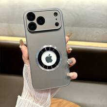 Compatible With IPhone 17/16/15/14/13/12 Pro Max Plus, This Smartphone Case Offers Drop Protection, Shock Absorption, And Anti-Yellowing With A PC Hard Back And Soft Frame, Featuring A Stylish Electroplated Texture. - Purple - View 8