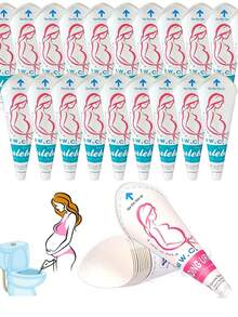 36pcs Disposable Female Urination Funnels, Pregnant Women Urinal Cup, Outdoor Travel Standing Urination Funnel, Suitable For Camping Travel, Female Disposable Urinal, Vertical Portable Urinal, Suitable For Travelers, Outdoor, Camping, Traffic Congestion Emergency Use., Camping Equipment, Camping Essentials - White - View 2