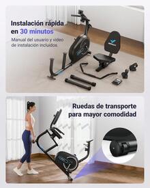 MERACH Indoor Cycling Bikes - S08-black - View 8