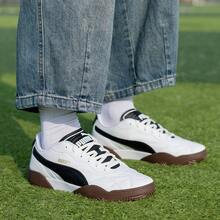 Puma 戶外休閒運動板鞋 低筒復古運動鞋 情侶板鞋 日常通勤鞋 Tifosi運動休閒鞋 男鞋 女鞋 397454-02 - 彪馬白-黑色-咖啡棕 - 查看 2