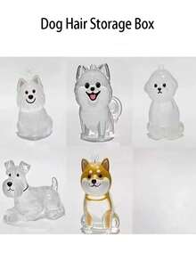 1pc Transparent Pet Memorial Cup - Gift For Dog Lovers, Cute Dog Shaped Hanging Decor, Lightweight Home/Office Decoration - In Memory Of Departed Pets - Plastic Material, Carefully Crafted, Mini Memorial Figurine, Delicate Workmanship, Exclusive For Grieving Families - Multicolor - View 10
