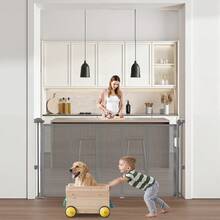 Baby Protection Gate - Grau 55 Zoll Teleskop 33 Zoll - View 1