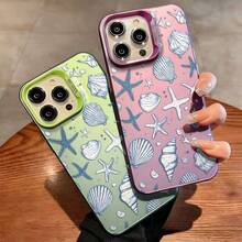 UV Print Starfish Shells Drop Resistant Case Cover For Apple I P H O N E 17 AIR 16 15 14 PLUS 13 12 11 PRO MAX A35 A50S A30S A51 A52S 5G A54 A55 A71 4G A72 S20 S21 S23 FE S22 S23 S24 S25 Ultra S24 S25 Plus M23 M34 A07 A17 S25 EDGE A16 Redmi A2 A1 A3 9A 10C 12 12C 11A POCO 13 13C 14C Mi 11 Lite 14 X3 X3 Pro X5 Note 12 5G X5 Pro 12 Pro 13 Pro 5G ULTRA A5 MOTO E22 E40 G14 G10 G20 G30 G22 G24 G34 G52 G54 G60 G84 Protective Anti-Scratch Protective Case Perfect Fit With Colored Edge P1557 - màu đen - Xem 7