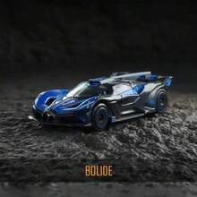 Burago Mô hình xe hơi đúc hợp kim chính hãng tỷ lệ 1/64, Mercedes-Benz, Cadillac, Chevrolet, mô hình xe hơi kim loại đúc thực tế, mô hình xe hơi mini trang trí sưu tầm. - Bolide Blue - Xem 2