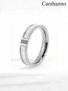 10/1 套装奢华不锈钢手链戒指组合，百搭时尚，优雅配饰，送给女朋友的最佳礼物 - 彩色 - 查看 22