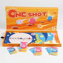 1pc Children's Pinball Game With 2 Color Balls And Score Cards, Multi-Player Toy Suitable For Ages 3+ - Multicolor - View 14