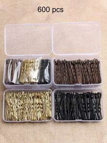 150个女士纯色休闲发夹，适用于日常发夹、学习用品、礼品、发饰、头部饰品