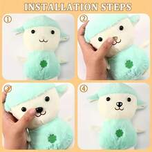 20/30/50pcs Black Plastic Triangle Nose With Gasket, Woven Design, Available In Large/Medium/Small Sizes (8/9/11/13/15/18/20mm), Suitable For DIY Crafts, Dolls, Puppets And Teddy Bear Accessories - Black Glossy Finish - View 4