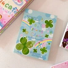 复古日式昭和风格可爱便签本，不粘手，适合剪贴簿使用，可爱折纸便签本，高品质折纸ins风可爱手工折纸材料 - 彩色 - 查看 13