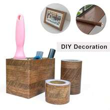 XISH BOMEI PACK 2 Rollo de Cinta de Reparación de Grano de Madera Color Madera de Begonia 5cm x 10m por rollo Parche Autoadhesivo de Reparación para Muebles Suelos Armarios Ventanas Puertas - como en la foto - Ver 5