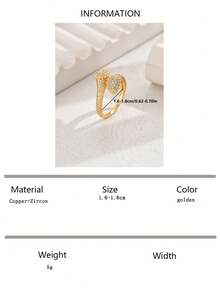 1 只復古豪華壁龕設計高級流蘇形扭轉鏈戒指，水滴細節，派對和假期配件禮物