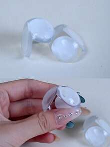 硅胶护角 - 家具边缘保护器，适用于桌子、椅子、床 - 透明设计，节日礼物，防止受伤，无缝贴合，经久耐用 - 彩色 - 查看 10