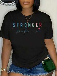 Women Sports Tees & Tanks - Black - View 1